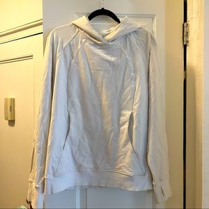 Lululemon White lightweight white sweatshirt